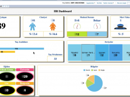 SAP BO HR DASHBOARD