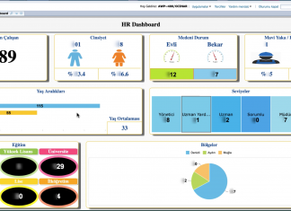 SAP BO HR DASHBOARD